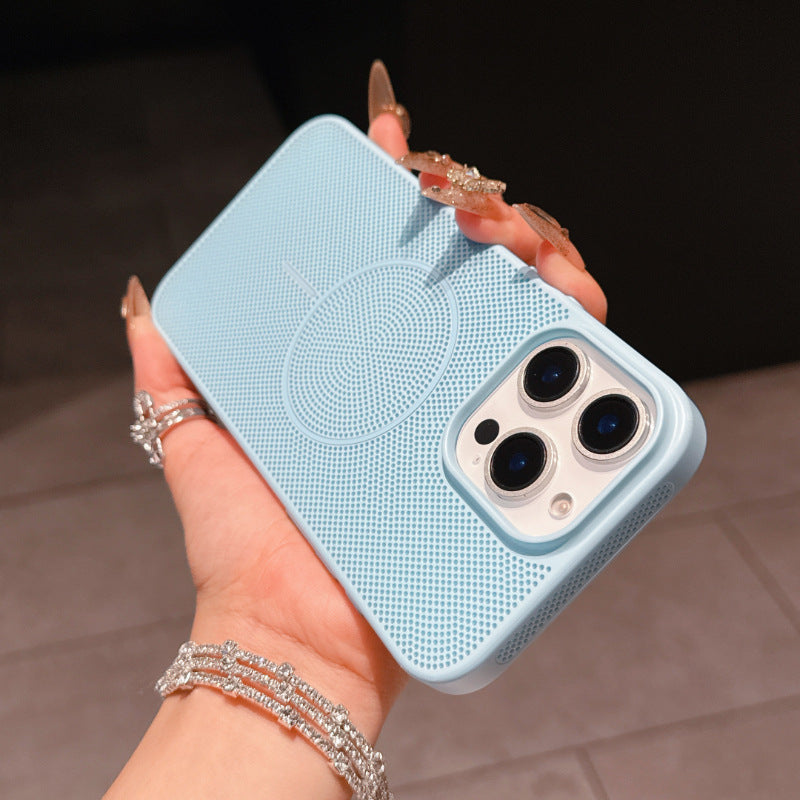 New Ultra-thin Magnetic Heat Dissipation Phone Case for iPhone