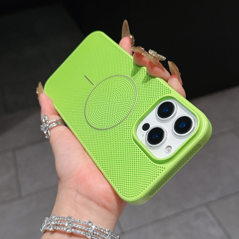 New Ultra-thin Magnetic Heat Dissipation Phone Case for iPhone