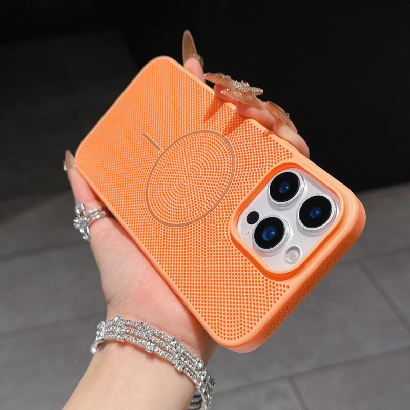 New Ultra-thin Magnetic Heat Dissipation Phone Case for iPhone