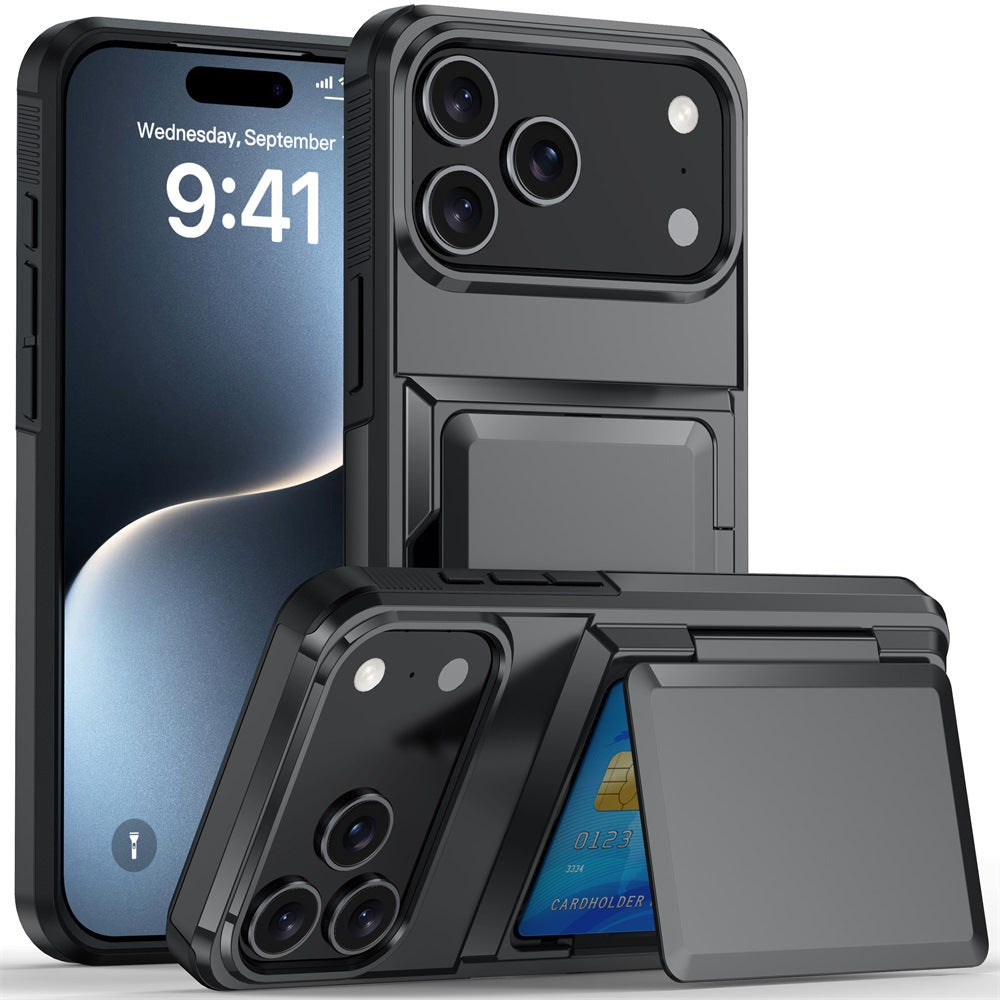 New Card Holder Phone Case for iPhone 17 Pro Max