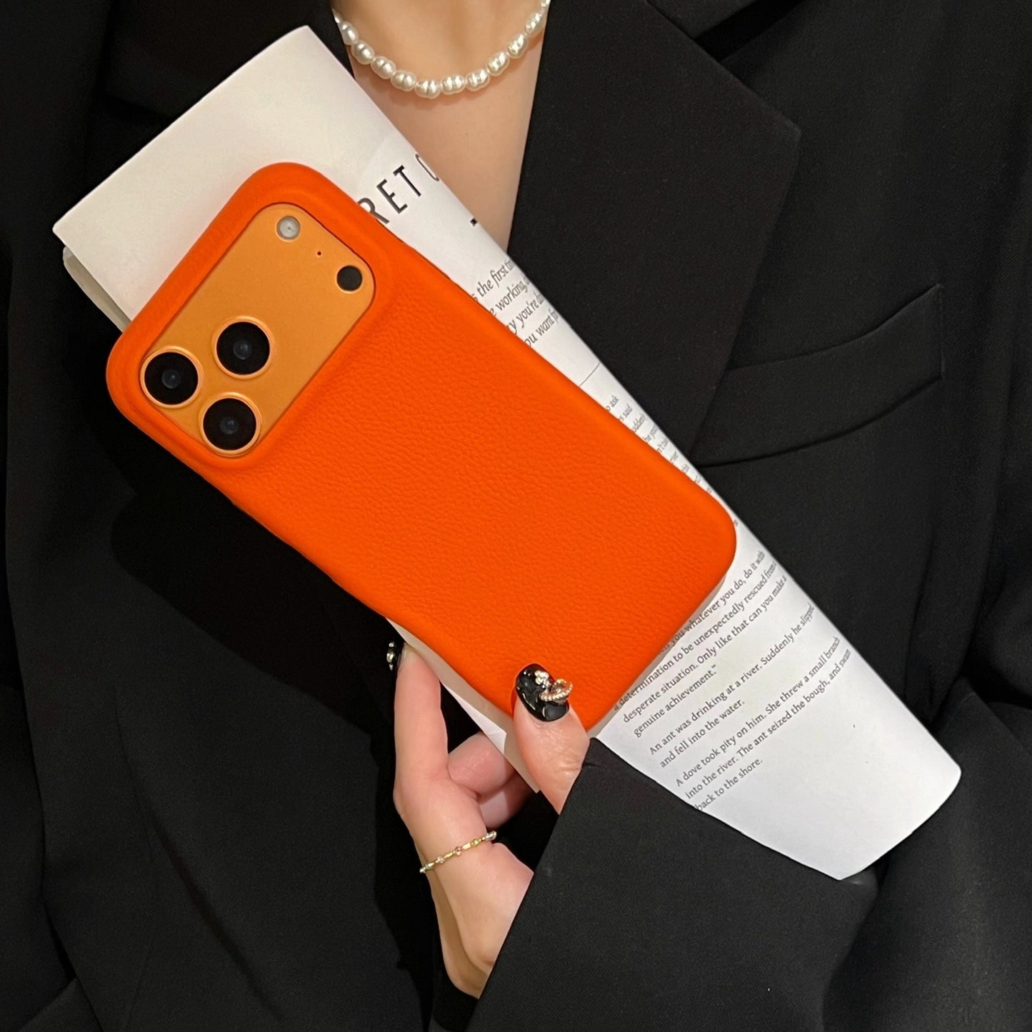 New Luxury Card Holder Leather Phone Case for iPhone 17 Pro Max