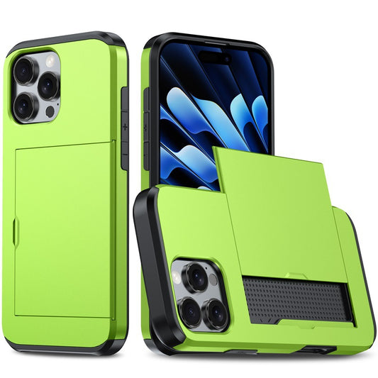 New Card Holder Anti-Drop Phone Case for iPhone 16 Pro