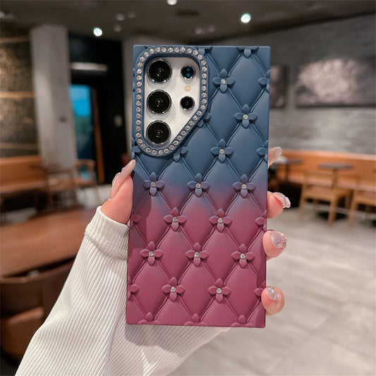 New Bling Dual Color Gradient Phone Case for Samsung