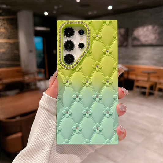 New Bling Dual Color Gradient Phone Case for Samsung