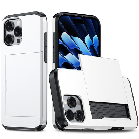 New Card Holder Anti-Drop Phone Case for iPhone 16 Pro