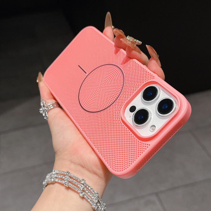 New Ultra-thin Magnetic Heat Dissipation Phone Case for iPhone