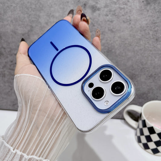 New Starry Sky Glitter Magnetic Phone Case for iPhone